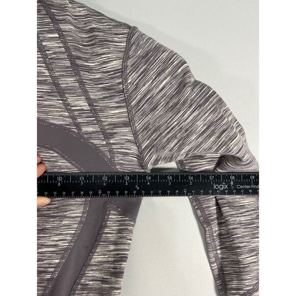 Lululemon Athletica Define Jacket Magnum Space Dye Gray Women's Zip Up Size 2 - Picture 5 of 9